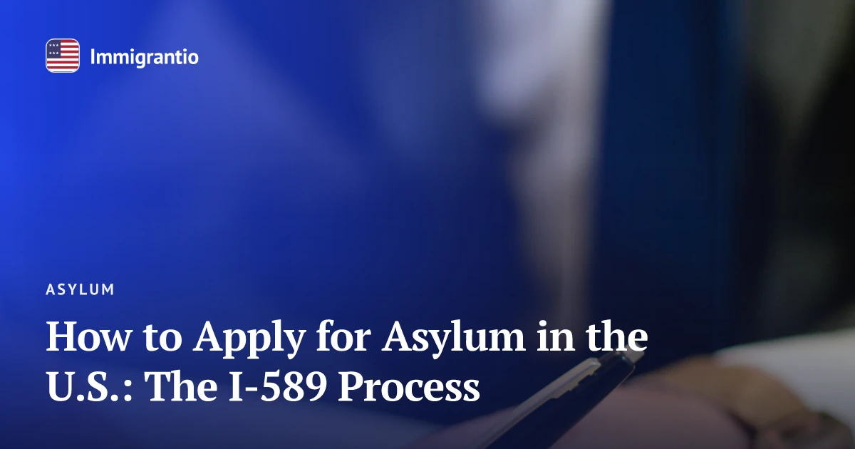 Filling out an application — how to apply for asylum