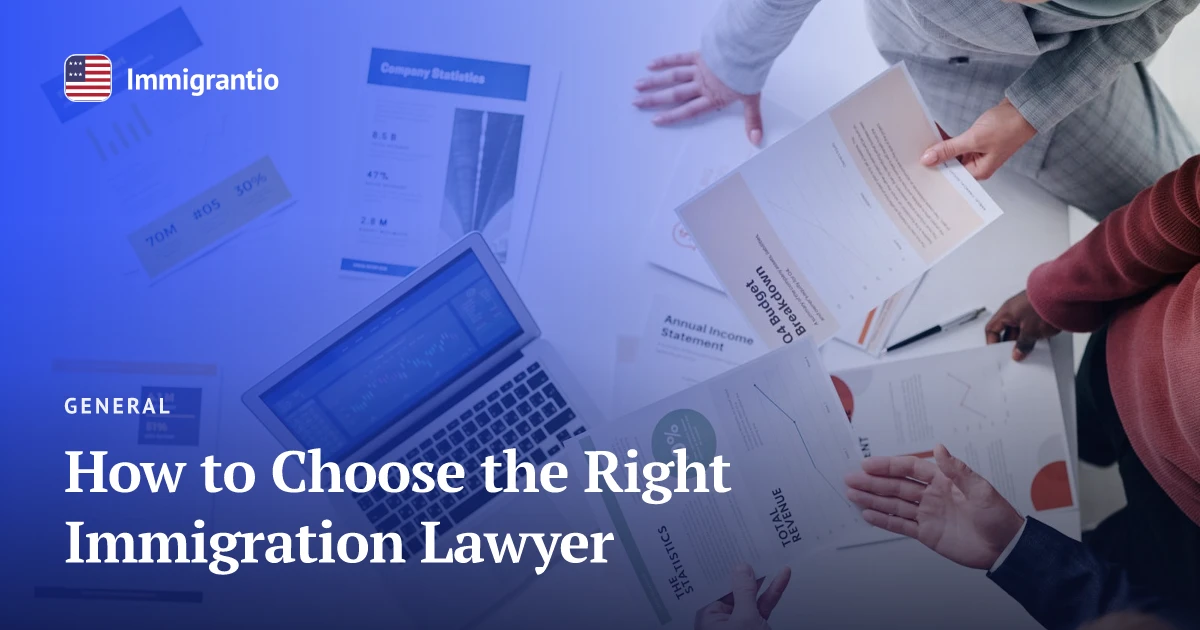 A consultation over documents — how to choose an immigration lawyer