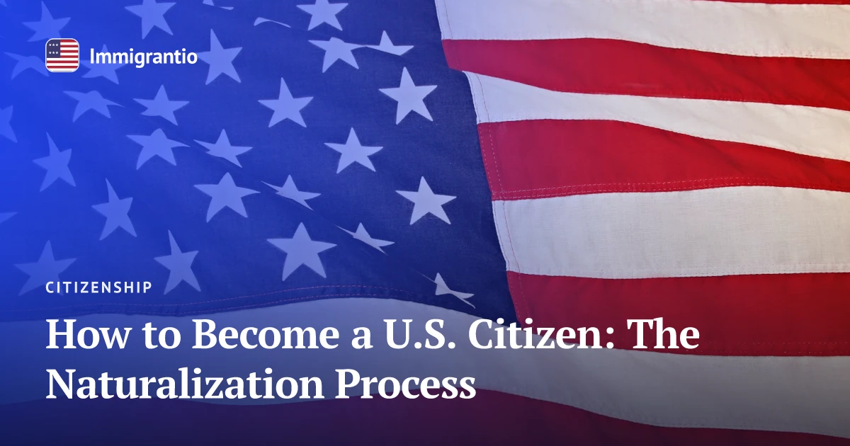The American flag — Form N-400 naturalization guide