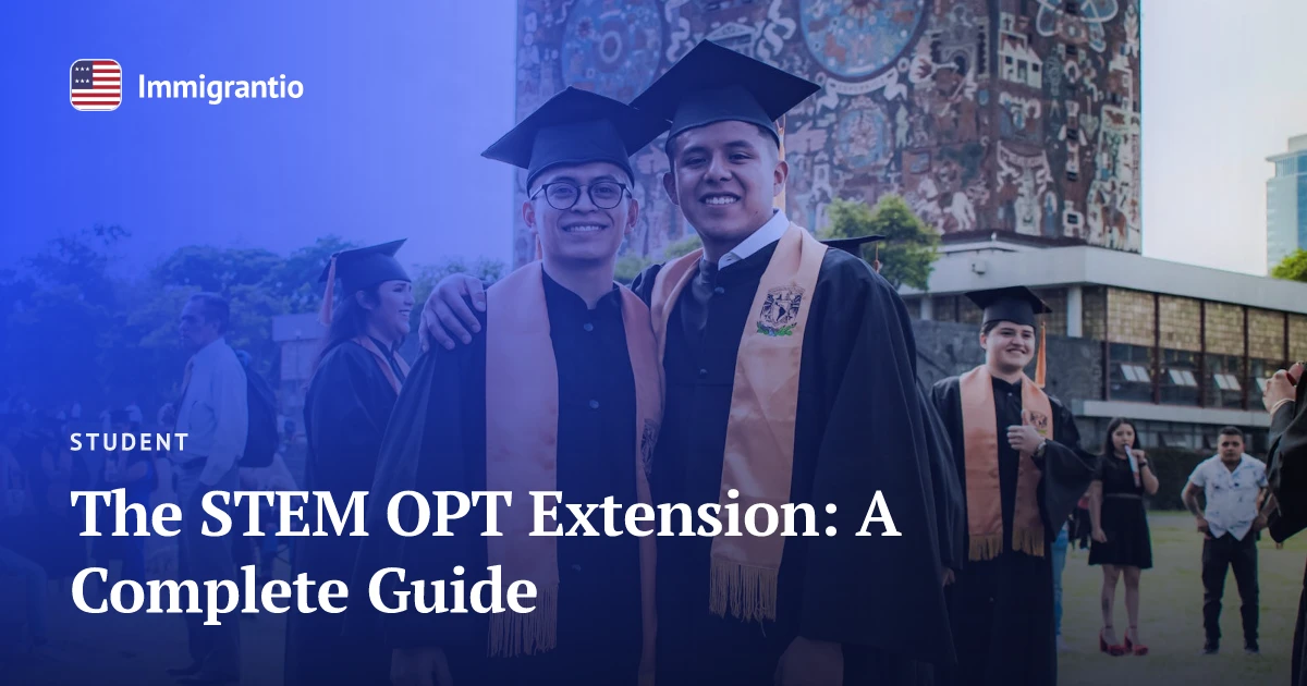 Graduates on campus — STEM OPT extension guide
